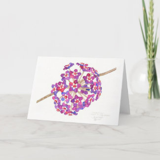 Tropische honingsKaart Kaart