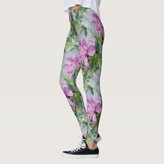 TROPISCHE HOT PINK ORCHID | LEGGINGS (Links)