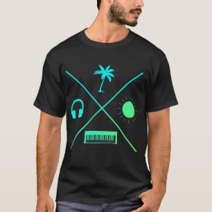 Tropische House Zomer Vibes - Elektrisch T-shirt