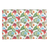 Tropische Hummingvogel Kussensloop (Voorkant-Rechts)