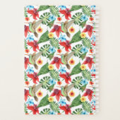 Tropische Hummingvogel | Monogram Planner (Achterkant)