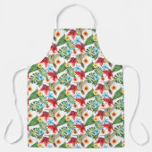 Tropische Hummingvogel Schort (Voorkant)