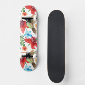 Tropische Hummingvogel Skateboard (Voorkant)