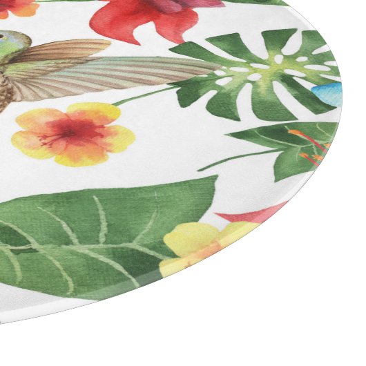 Tropische Hummingvogel Snijplank (Hoek)