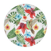 Tropische Hummingvogel Snijplank (Voorkant)