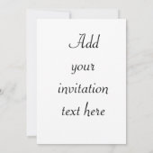 Tropische huwelijksuitnodiging kaart (Achterkant)