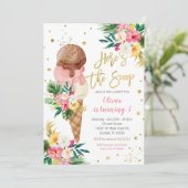 Tropische ijscrème op zaterdag kaart (Staand voorkant)