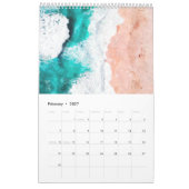 Tropische illustratie kalender (Feb 2027)