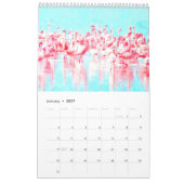 Tropische illustratie kalender (Jan 2027)