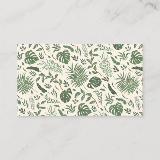 Tropische Indiase Trouwwebsite QR Code Informatiekaartje (Achterkant)