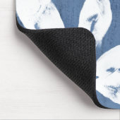 Tropische indigoindrukken - Tropische groen Muismat (Hoek)