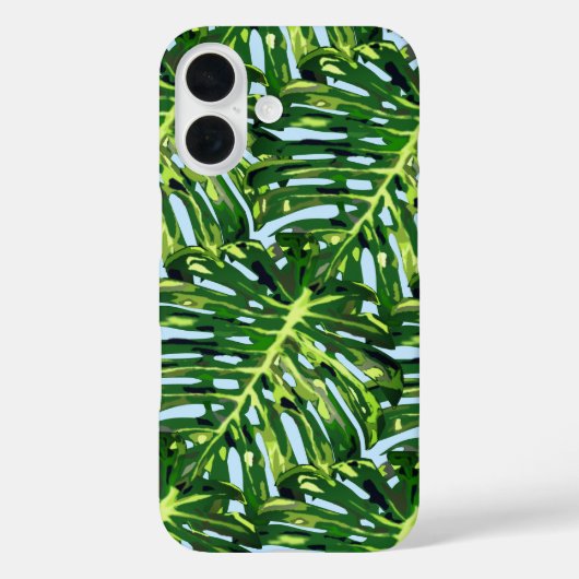 Tropische iPhone-draagtas met wieltjes Case-Mate iPhone Case (Achterkant)