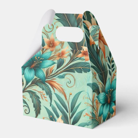 tropische irisatie bedankdoosjes (Voorkant Zijde)