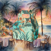 tropische irisatie bedankdoosjes