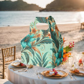 tropische irisatie bedankdoosjes