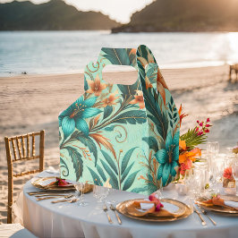 tropische irisatie bedankdoosjes