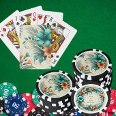 Tropische Iriserende Pokerchip