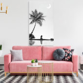 Tropische isolatie canvas afdruk (Insitu (Woonkamer))