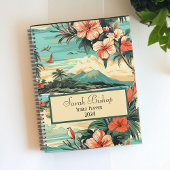 Tropische  Jaarlijkse Planner Hardcover