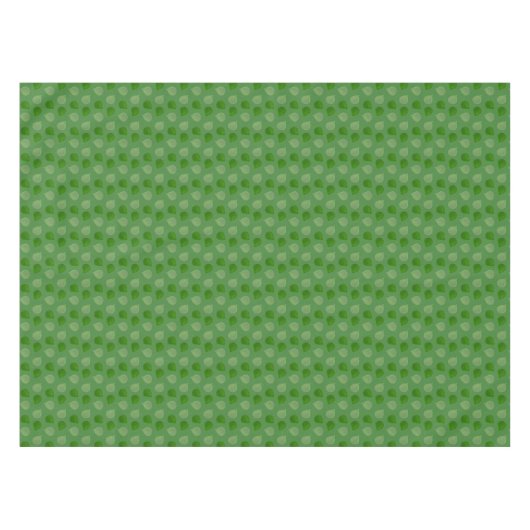 Tropische Jade Tree lekt op groen Tafelkleed (Voorkant (Horizontaal))