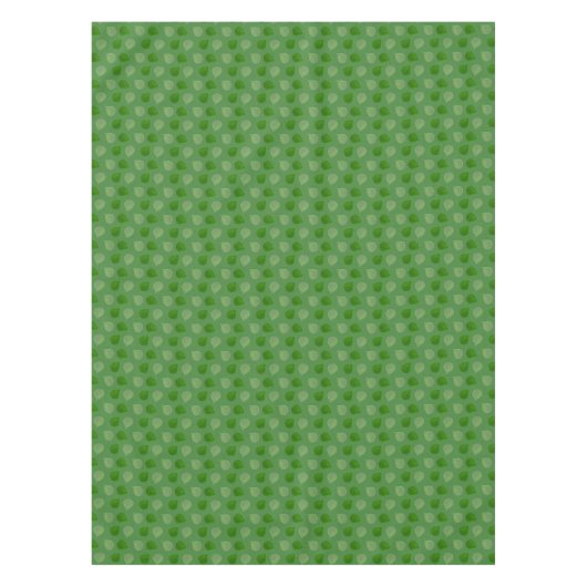 Tropische Jade Tree lekt op groen Tafelkleed (Voorkant)