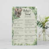 Tropische jongen teddy berberengras Baby Trivia (Staand voorkant)