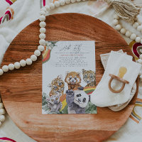 Tropische Jungle Baby Dieren | Baby Shower