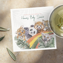 Tropische Jungle Baby Dieren | Baby Shower