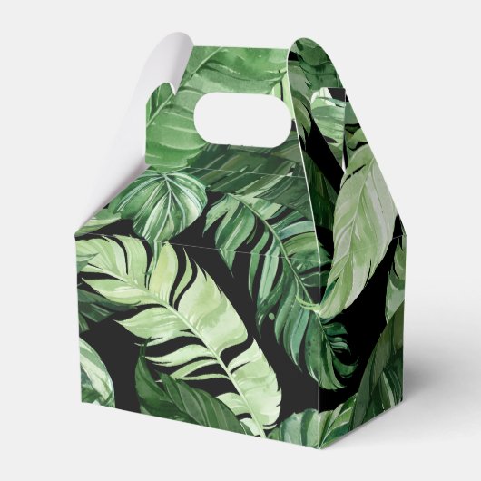 Tropische jungle bedankdoosjes (Achterkant)