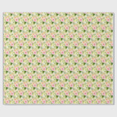 Tropische Jungle Bloemen Cadeaupapier (Vlak)