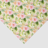 Tropische Jungle Bloemen Tissuepapier (Detail)