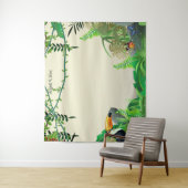 Tropische Jungle Foto Achtergrond Wandkleed (In situ)