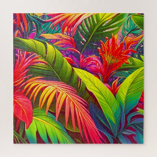 Tropische jungle legpuzzel (Verticaal)