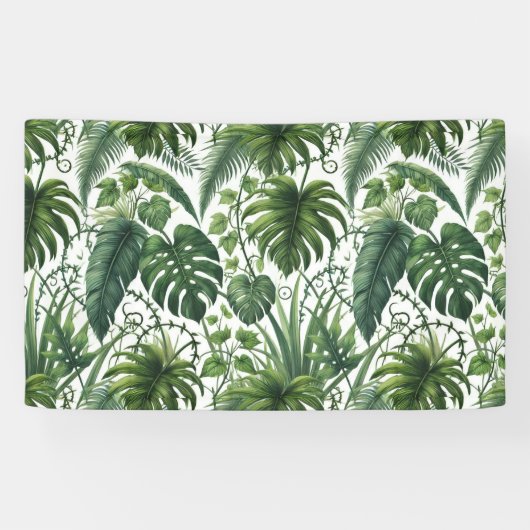 Tropische Jungle Spandoek (Horizontaal)