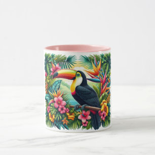 Tropische/Jungle Toekan vogel Brazilië Mok