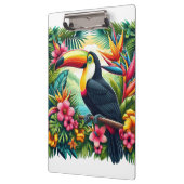 Tropische/Jungle Toekan vogel Klembord (Links)