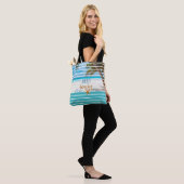 Tropische Just Beachy Beach Reizen Tote Bag (Op model)