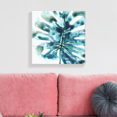 Tropische juwepalm 2 canvas afdruk (Insitu (Woonkamer))