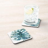 Tropische juwepalm bier onderzetter (Rechterzijde)