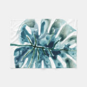 Tropische juwepalm fleece deken (Voorkant (Horizontaal))