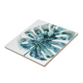 Tropische juwepalm tegeltje (Zijkant)