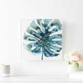 Tropische juwepalm vierkante klok (Huis)