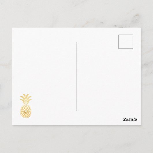 Tropische Kaarten met een tropische reactie (Achterkant)