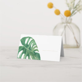 Tropische kaasplant plaatskaart (leeg) plaatskaartje