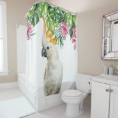 tropische kaketoe douchegordijn (In situ)