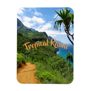 Tropische Kauai Nepali Coast Hawaii Magneet