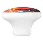 Tropische Keramische Deurknop/Pull Knop (Zijkant)