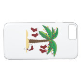 Tropische kerst Case-Mate iPhone case (Achterkant (Horizontaal))