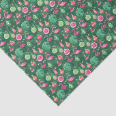 Tropische kerst Flamingo Decoraties Decoupage Tissuepapier (Detail)