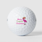 Tropische kerst golfballen (Voorkant)